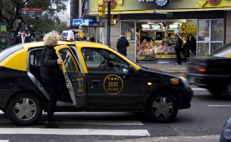 Táxi em Buenos Aires