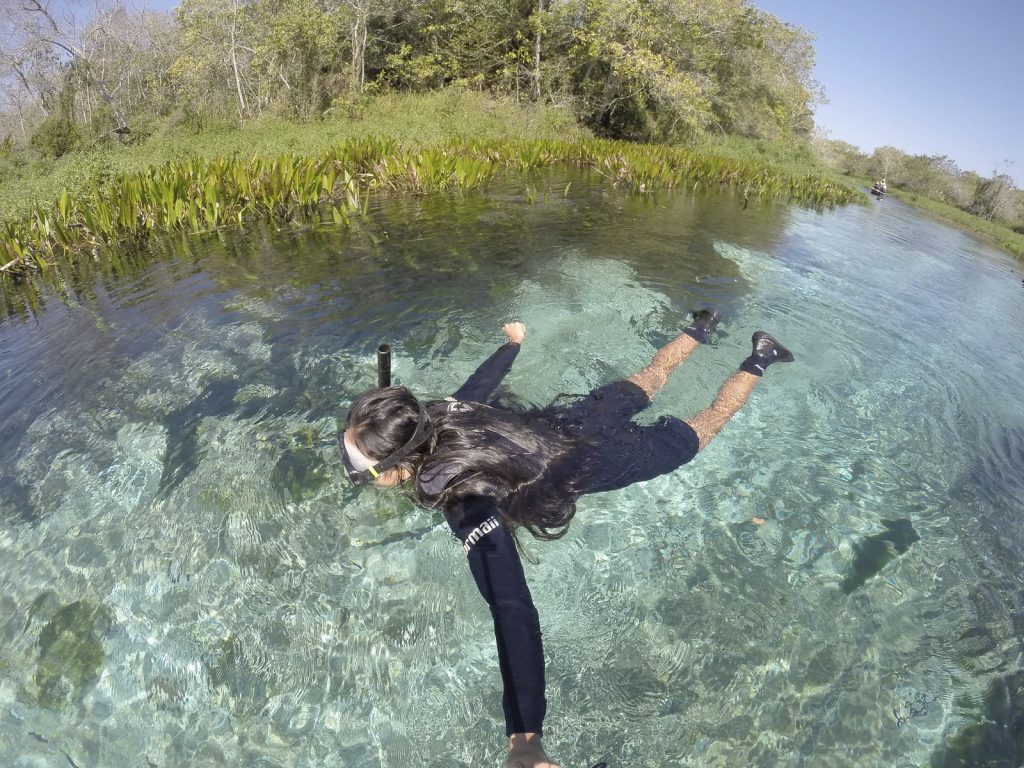 Flutuação no Rio Sucuri