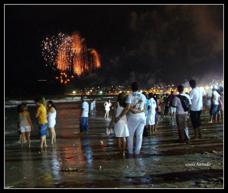 Queima de Fogos em Ponta Negra