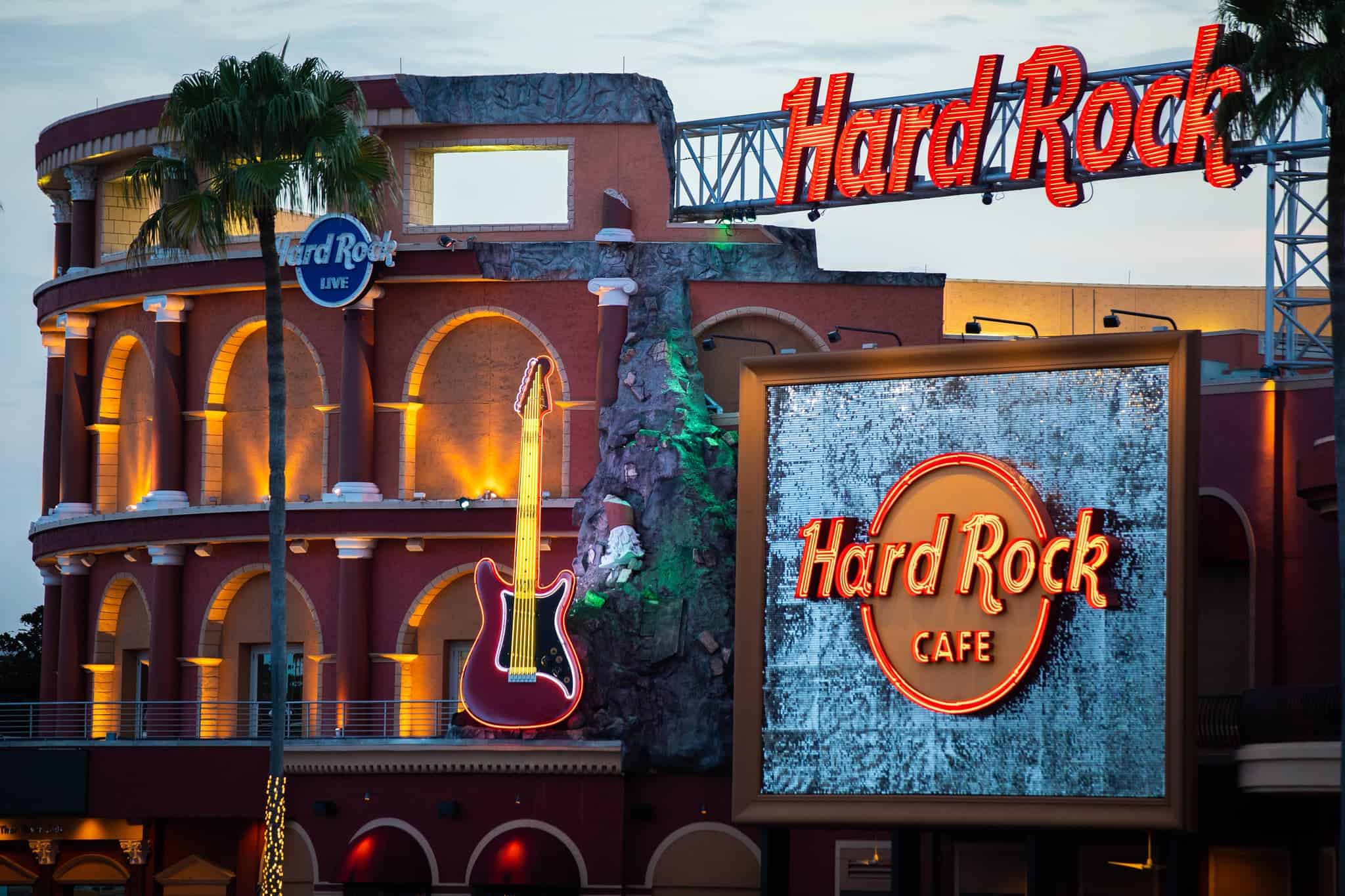Hard Rock Cafe Orlando fachada externa