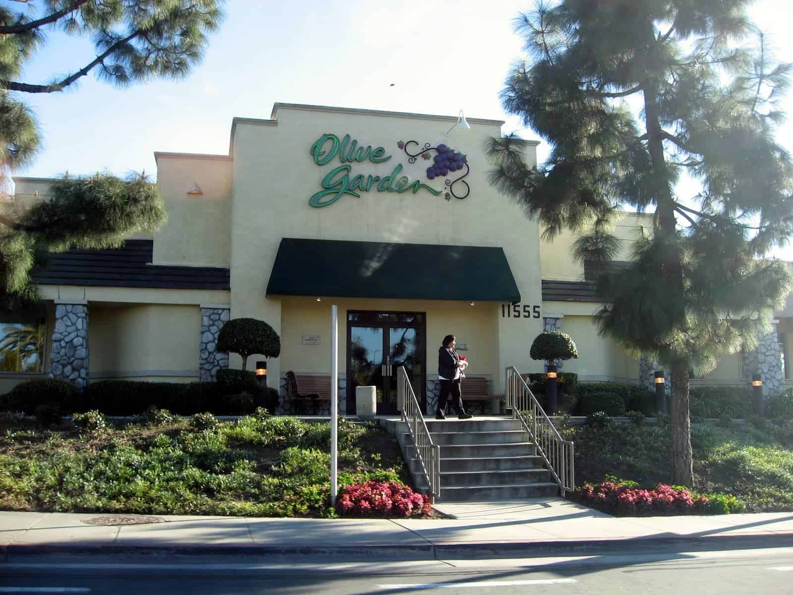 orlando em maio - olive garden restaurante