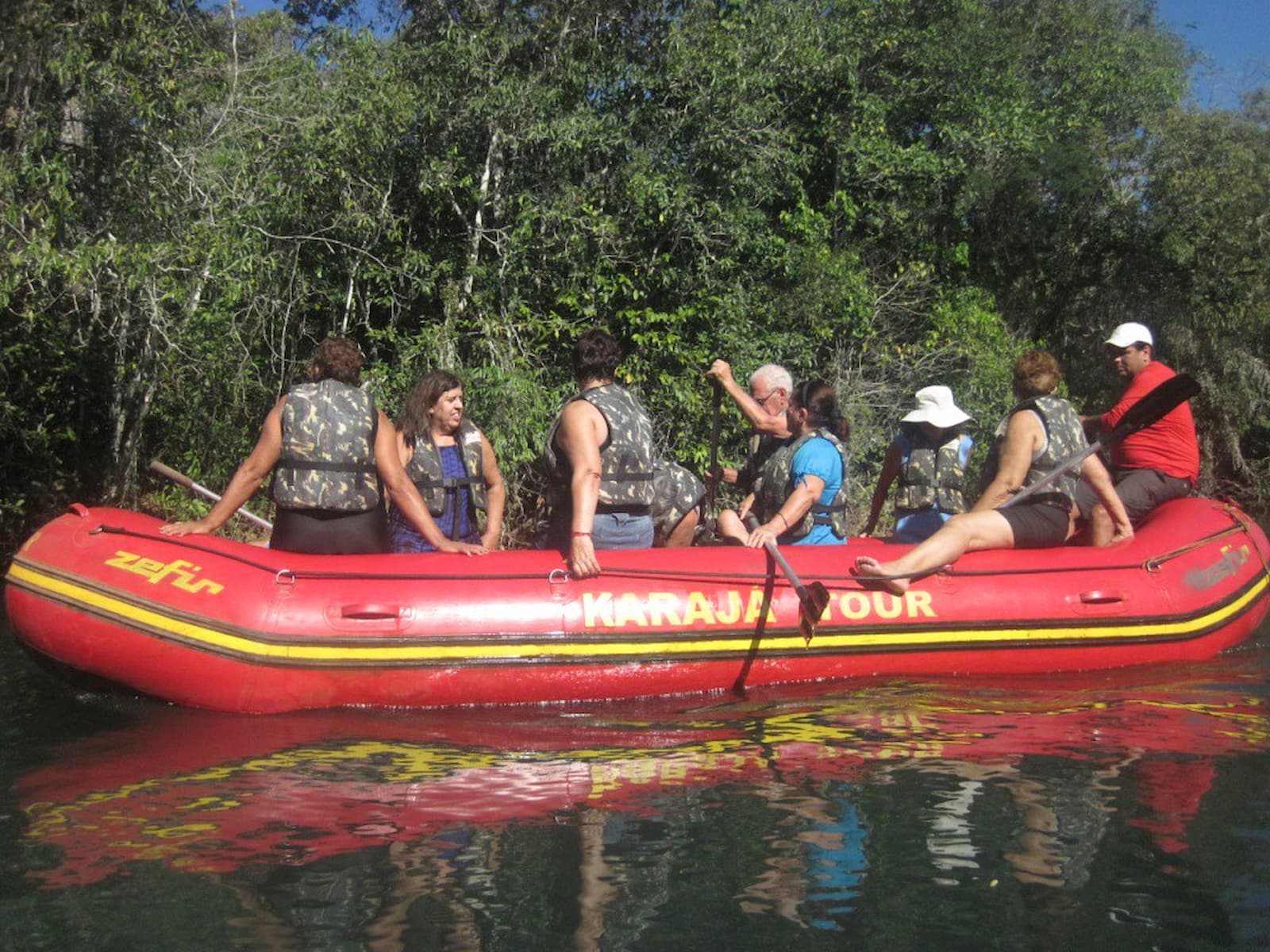 Passeio de canoa Pantanal